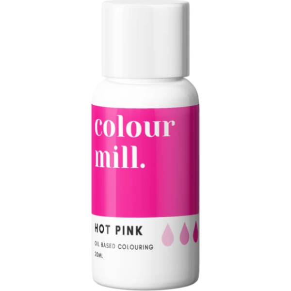 Olejová farba 20 ml vysoko koncentrovaná tmavo ružová - colour mill - colour mill