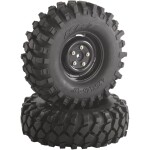 Absima 1:10 crawler kompletné kolesá Offroad V Block Crawler čierna 2 ks; 2500030