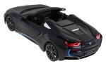 RASTAR Auto na diaľkové ovládanie R / C BMW I8 Roadster Rastar 1:12 čierne