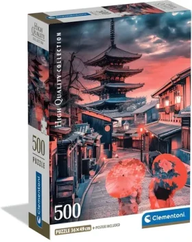 Clementoni Puzzle Večer v Kjóte