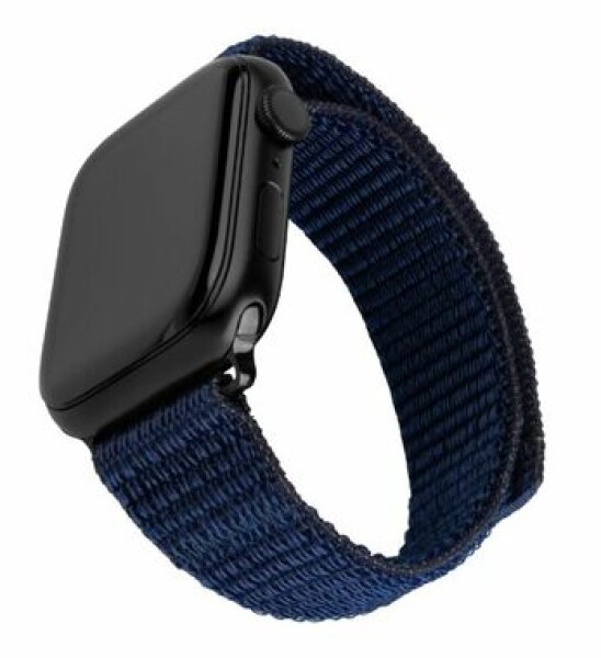 FIXED Nylonový remienok Nylon Sporty Strap pre Apple Watch 38/40/41mm tmavomodrý (FIXNST2-436-DBL)