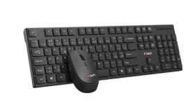 C-tech WLKMC-03 čierna / bezdrôtový combo set s myšou / CZ/ SK / USB (WLKMC-03)