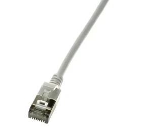 LogiLink SlimLine sivá / Patch kábel / Cat6 U/FTP / RJ-45 / 0,3 m (CQ9012S)