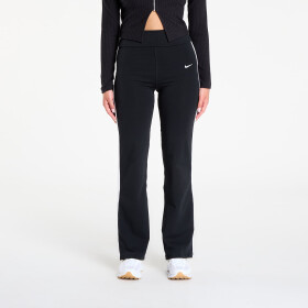Kalhoty Nike Sportswear Women's High-Waisted Pants Black/ White XS