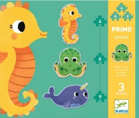 DJECO Puzzle V mori 3v1