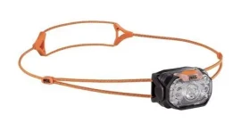 Petzl SWIFT LT čierno-oranžová / Čelovka / 380 lm / USB-C / IPX4 / 43 g (E102AB00)