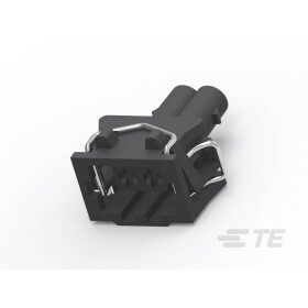 TE Connectivity Konektor pre dosku plošných spojov Počet pólov 2 Raster (rozteč): 6 mm 1418893-1 1 ks Bag; 1418893-1