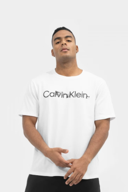 Calvin Klein 00GMS3K110 pánske tričko biele