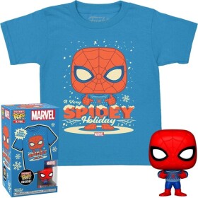 Funko Pocket POP! Tee: Marvel -Holiday Spiderman (detské)