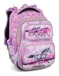 Veľký školský set Bagmaster DOPI 24 A Set L Pink
