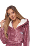 Dámsky župan 2125 Ole pink - L&L starorůžová XL