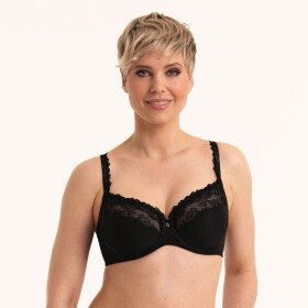 Podprsenka s kosticami Eloise 5294 čierna – Anita RosaFaia 001 black 80C