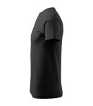 Základné pánske tričko ebony gray XS