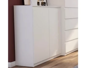 Skrinka Carlos 80 cm, biela%