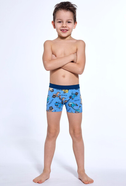 Detské boxerky Cornette Boy 701/148 Scooter 98-128 modrá 86-92