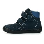 Jonap B3 SV tmavo modré celoročné členkové barefoot topánky 27 EUR