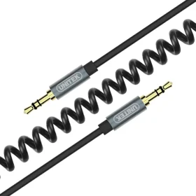 Unitek audio kábel miniJack TWIST / Kábel / Jack 3,5 mm / 1,5 m (Y-C922ABK)