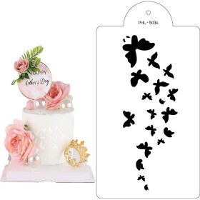 Šablóna motýľov 40x21 cm - Cakesicq - Cakesicq