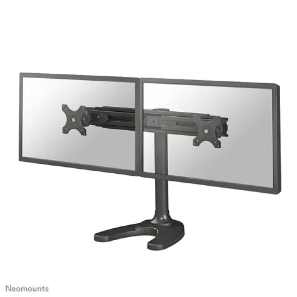 Neomounts FPMA-D700DD čierna / Stolný držiak pre 2 monitory / veľkosť 19-30" / VESA 75x75-100x100 / nosnosť 8 kg (FPMA-D700DD)