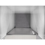 MEXEN - Exo sprchové dvere krídlové 50, transparent, chróm 817-050-000-01-00