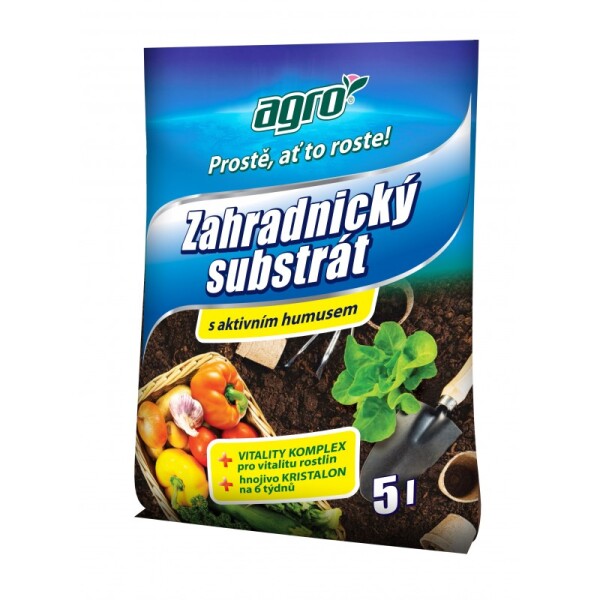 AGRO Záhradnícky substrát 5 l