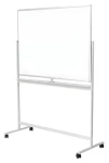 LogiLink Mobilná magnetická tabuľa biela / Tabuľa / 120x170 cm / hliníkový rám / otočné kolieska (EO0064)
