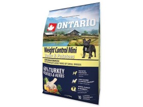ONTARIO dog WEIGHT CONTROL MINI turkey