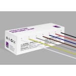 TRU COMPONENTS TC-12112372 opletenie / lanko, 1.5 mm², čierna, biela, červená, modrá, hnedá, sivá, žltozelená, 1 sada; TC-12112372