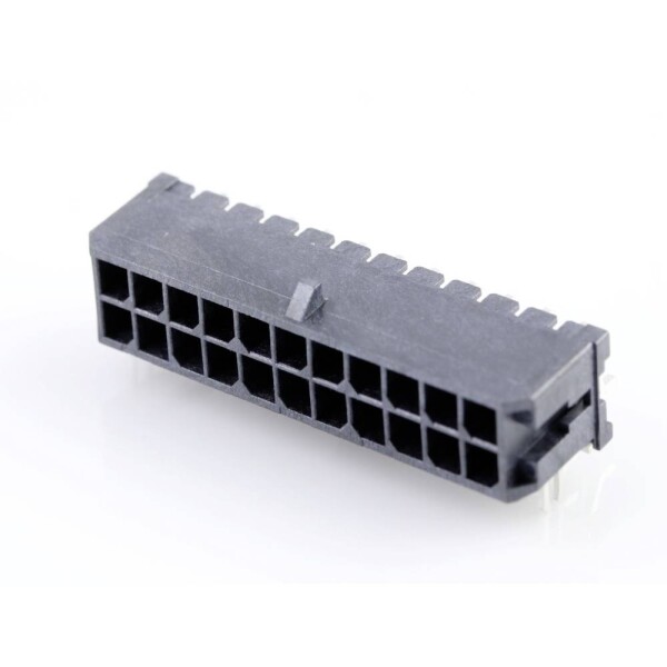 Molex vstavaná pinová lišta (štandardná) Počet pólov 22 Raster (rozteč): 3.00 mm 430452208 1 ks Tape on Full reel; 430452208