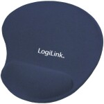 LogiLink ID0027B podložka pod myš s opierkou pod zápästie ergonomická modrá (š x v x h) 195 x 3 x 230 mm; ID0027B