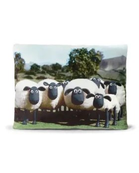 Shaun the Sheep - Ovečka Shaun - Vankúš s potlačou ovečky Shaun