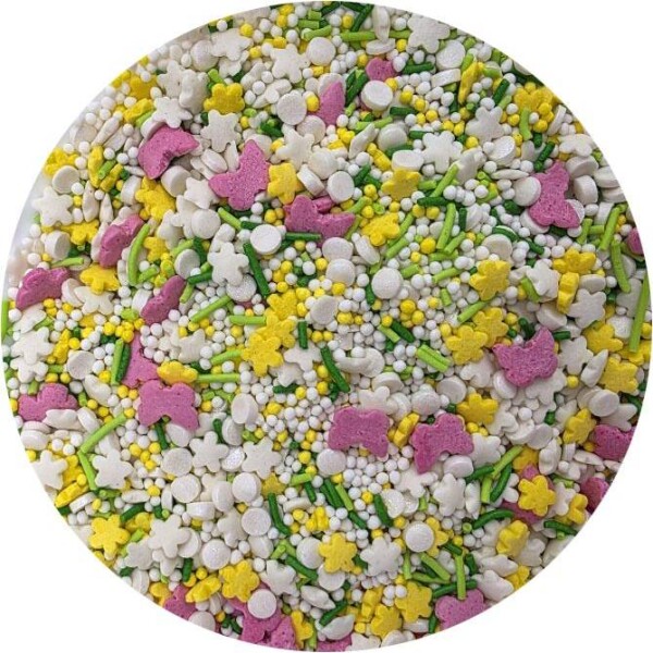 Cukrové zdobenie Letná lúka, 80 g - I LOVE CAKES