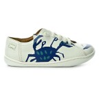 Camper Sella Houston Crabs/Path Ry Ho White (80003-156) detské celoročné nízke barefoot topánky 28 EUR