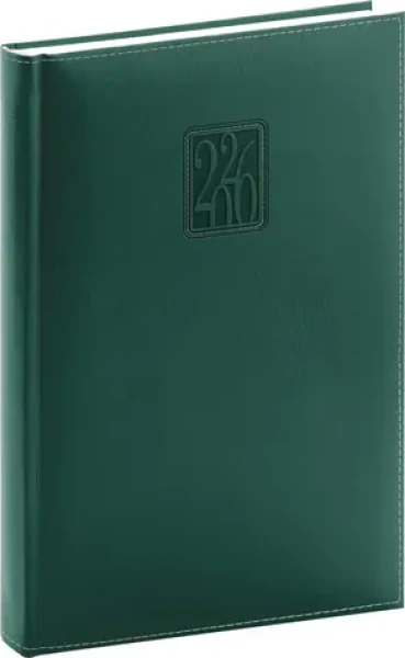 NOTIQUE Denný diár Panama 2026 zelený / 15 x 21 cm (PGD-DA5PA-6389)
