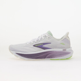 Brooks Ghost 18 White/ Purple Hebe/ Green 7.5