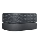 Logitech ERGO K860 SKD čierna / bezdrôtová klávesnica / ergonomická / Bluetooth / 2.4 GHz / SKD layout (920-009168)