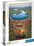 Clementoni PUZZLE Priehrada z kníh