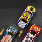 Mamido Súprava autíčok s pružinovým pohonom farebná 25 kusov