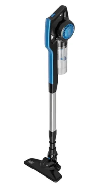 BlackDecker BXVMS602E čierna, modrá / Tyčový vysávač / 600 W / cyklónový / HEPA filter / 2v1 (ESB9480110L)