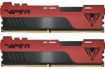 Patriot Viper Elite II 16GB (2x8GB) 3600MHz červená / DIMM / DDR4 / CL20 / XMP 2.0 / Non-ECC / Unbuffered / 1.35V (PVE2416G360C0K)