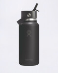 Hydro Flask Wide Mouth with Flex Straw Cap (946 ml) Black