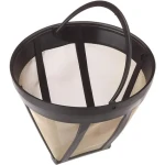 Scanpart Kávový filter GOLD TONE / Kávový filter / veľkosť 4 / pre 8-12 šálok / nerez, pozlátený (100002100762)