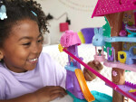 Mamido Mattel Polly Pocket Roztomilý domček na strome + bábiky zvieratká ZA5529