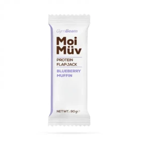 MoiMüv Protein Flapjack - GymBeam (čučoriedkový muffin, 90 g) (60799-1-90g-blueberrymuffin)