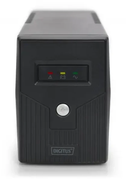 Digitus LED BASIC 600VA/360W čierna / UPS / Line-Interactive / 12V/7Ah / AVR / 2x Schuko (DN-170063-B)