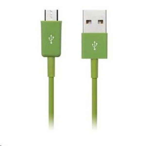 CONNECT IT CI-571 Colorz microUSB - USB kábel (M) - (M) 1m zelená (CI-571)