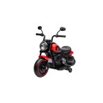 Mamido Detská elektrická motorka Chopper Faster červená