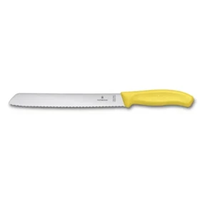 VICTORINOX Swiss Classic Nôž na chlieb 21 cm žltá (6.8636.21L8B)