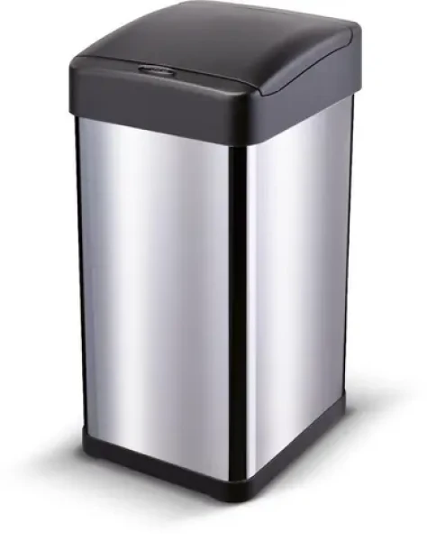 Lamart LT8106 / Bezdotykový odpadkový kôš / 40 l / senzor pohybu / USB napájanie / nerez, plast (8590669386390)