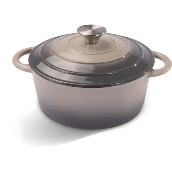 Lamart LT1301 Iron / Hrniec / liatinový smaltovaný / 22 cm / do 280 ° C (8590669385249)